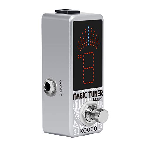 Koogo Guitar Tuner Pedal Magic Tuners High Precision Guitar Chromatic