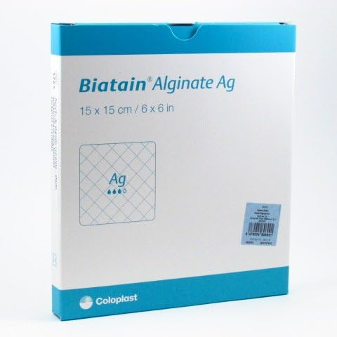 COLOPLAST BIATAIN ALGINATE AG 15X15 3765: Amazon.es: Salud y cuidado personal