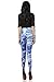 Sunzel Women Leggings Women's Digital Print Ankle Length Footless Design Leggings Blue Lightning