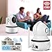 WiFi IP Camera 1080P Pet Camera, COOCHEER Security Camera System Wireless with Motion Detection, Two-Way Audio, Night Vision, Baby Remote Surveillance Monitor with MicroSD Slot and Cloud Storage