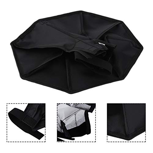 FidgetFidget 30cm Umbrella Softbox Reflector for Photo Studio Light Flash Speedligh - Thumbnail 7