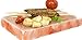 VOLTAS Himalayan Salt Block for Cooking, FDA Approved 12x8 (96 sq. inch) Salt Slab Comes with Stainless Steel Salt Plate Holder with Free Cotton Bag for Storage.