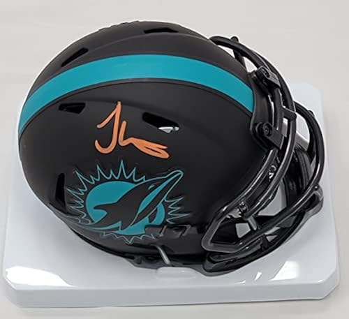 Tyreek Hill Autographed Miami Dolphins Riddell Speed Eclipse Mini