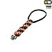M-Tac Skull Knife Lanyards with Beads - Paracord Lanyard - Tactical Lanyard for Knife – Helix (OR/BK)