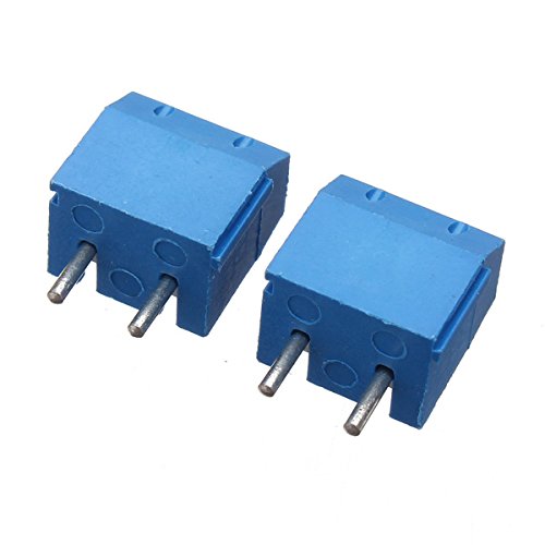 BephaMart 50pcs 2pins Printed Circuit Board Connector Block Screw Terminals Shipped and Sold by BephaMart - Thumbnail 5