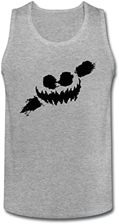 STROFA Knife Party Logo Tank Top For Men Deep Heather