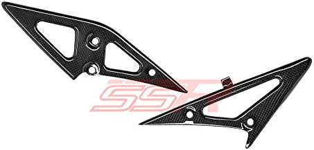 (2008 +) Buell 1125R 1125CR Carbon Fiber Heel Foot Ankle Guard Plate Protectors