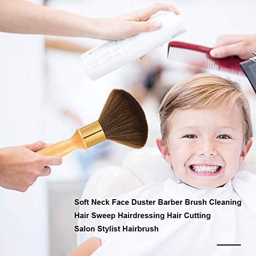 DOKKIA Barber Haircut Brush Neck Duster Hair Cutting Salon Hairdressing