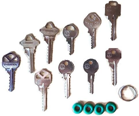 MSPowerstrange Professional 10 Key Depth Key Set with Bump Rings