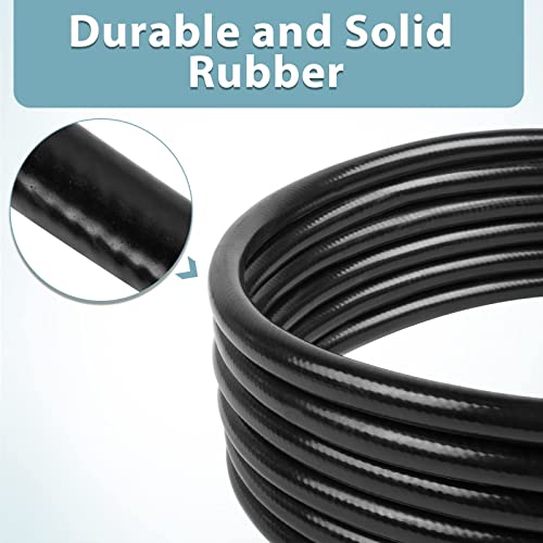 SHINESTAR RV Quick Connect Propane Hose for Blackstone 17/22Inch Griddle, 12Foot, Safety