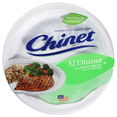CHINET 32226 10.38 DINNER PLATE44; 32 COUNT