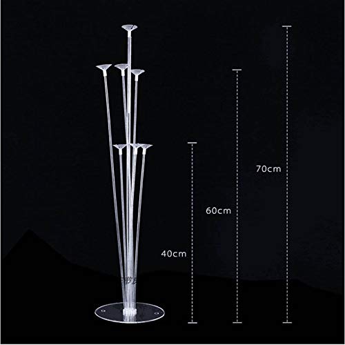 7 Tubes Birthday Wedding Party Balloon Stand Holder Column Confetti Baby Shower Kids Children Decoration - Thumbnail 3
