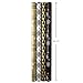 Hallmark Reversible Christmas Wrapping Paper Bundle, Black and Gold (Pack of 4, 150 sq. ft. ttl.) (5JXW1737)