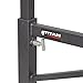 Titan Fitness Wall Mount Pull Up Bar - Adjustable Height Chin Up Strength Training