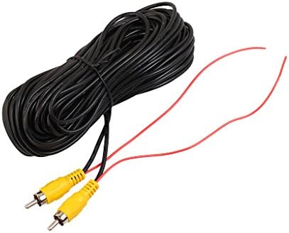 Ecomspace 40ft Car RCA Video Extension Cable for Auto Backup Camera Monitor Rear View Parking System with Detection Wire Reverse Trigger Lead for GPS Navigation Ecomspace 40ft Car RCA Video Extension Cable for Auto Backup Camera Monitor Rear View Parking System with Detection Wire Reverse Trigger Lead for GPS Navigation
