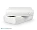 2 - Pack PharMeDoc Contour Memory Foam Pillow - Premium Bedding - Hypoallergenic Washable Case - Firm & Comfortable Optimum Support, Neck Pain & Headache Relief - Side Sleepers, Spine Alignment (2)