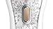 Philips HP6576/50 Satin Perfect Deluxe Epilator, White/Champagne