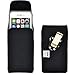 Turtleback Belt Clip Case Compatible with Apple iPhone 6 Plus, iPhone 6S Plus Fits w/OB Defender or Bulky Cases. Black Vertical Holster Nylon Pouch with Heavy Duty Rotating Belt Clip