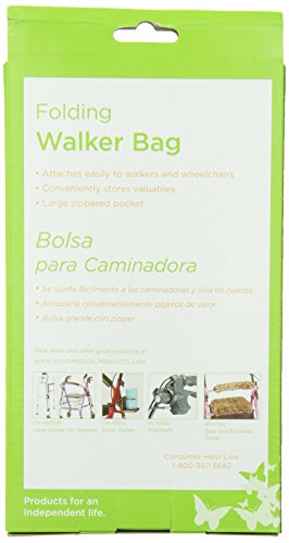 NOVA Medical Products Folding Walker Bag, Aloha Pink