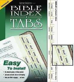 Slim Line Verse Finders Scripture Tabs - Catholic by Living Grace