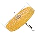 4 inch Buffing Polishing Wheel for Mini Bench Grinder or Drill with Useful Adapter White(50 Ply) Yellow(42 Ply)2/5