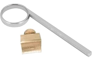 Liyafy Trumpet Valve Slide Finger Ring with Brass Base for Trumpet Accessory Replacement