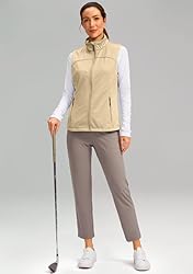 Soothfeel Women's Vest with Zipper Pocekts