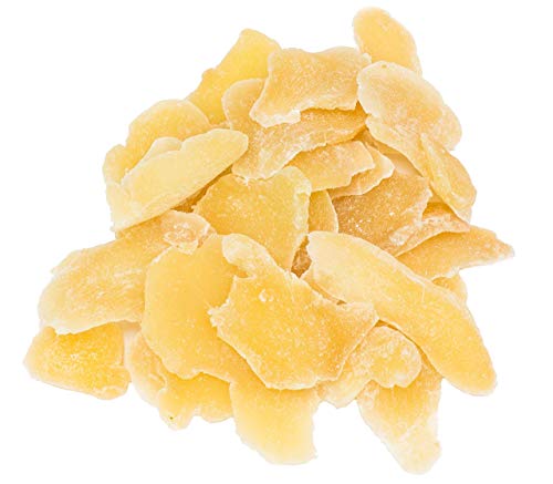 Paradise Green - Dried Ginger Slices 24 oz - Delicious Family Size Resealable Bag by Forever Green Food