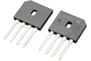 10x GBU610/GBU6M ASEMI Through Hole Bridge Rectifier Diode 6A 1000V High Frequency Medium Power for Monitor…