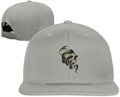 Cap Skeleton With Snake Mesh Hat