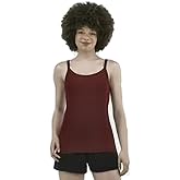 No Boundaries Juniors Ribbed Cami Tank Top- All Spice/Rust (XS (1))