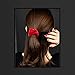 MOLYHUA Velvet Scrunchies for Hair, 48 Pcs Elastic Hair Bands Hair Ties for Women/Girls