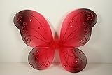 Dreampartycreation Red Butterfly Fairy Wings Costume Accessory (18