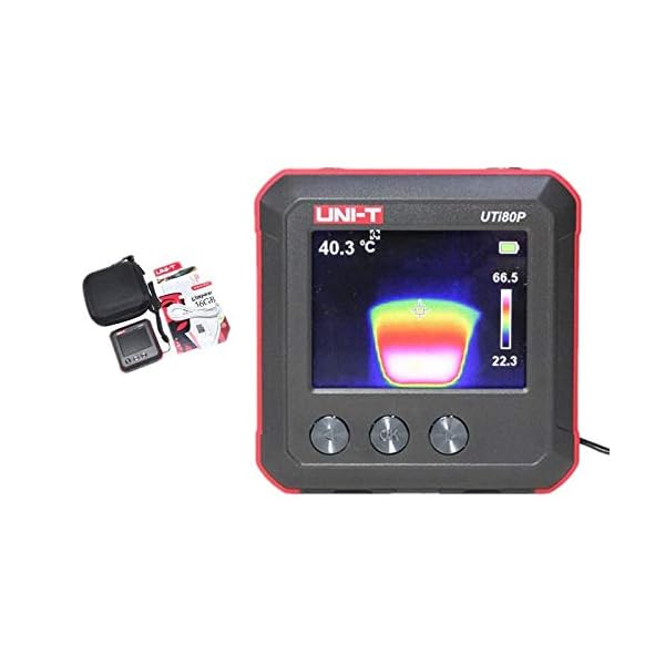 MOMIN Infrarot-Wärmebildkamera UTi80P bewegliche Digital-TFT LCD Infrarot-Wärmebildkamera -10-400 ℃ 4800 Pixel for PC… – Bild 6