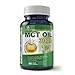 Maximum Potency 100% Pure MCT Oil Capsules 3000 mg I For Improved Energy and Brain Function I 60 Cold Pressed Softgels I Includes Bonus Keto Diet eBook
