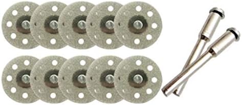 YRD TECH 20/25/30mm Electroplated Diamond Fine Cutting Piece (25mm, B)