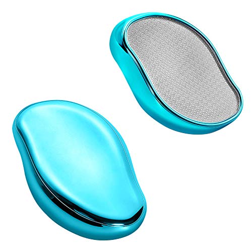 Feiyang Smart Foot File & Pumice Stone,Professional Pedicure Tools for Dead Skin Callus Remover - Exfoliates Feet & Smooths Skin (Green-blue)