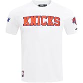 Pro Standard Mens NBA New York Knicks Jalen Brunson #11 Classic Player Short Sleeve Tee White XL