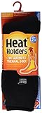 Heat Holders Thermal Socks Men's Original, Black, Size 7-12