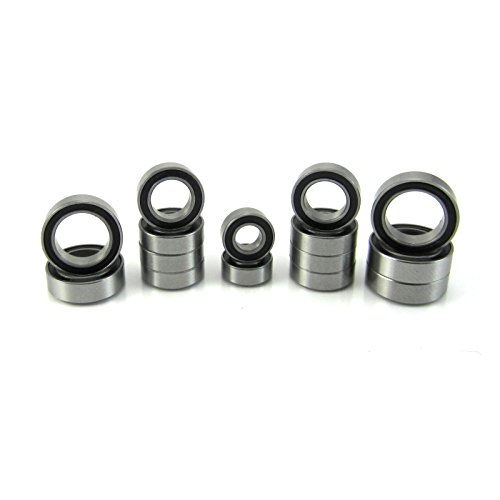 Latrax 1/18 4WD Rally, Teton Precision Ball Bearing Kit (15) Rubber Seals