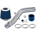 Velocity Concepts Blue Short Ram Air Intake Kit + Filter Compatible with 06-11 Lexus IS350 IS250 2.5L 3.5L V6