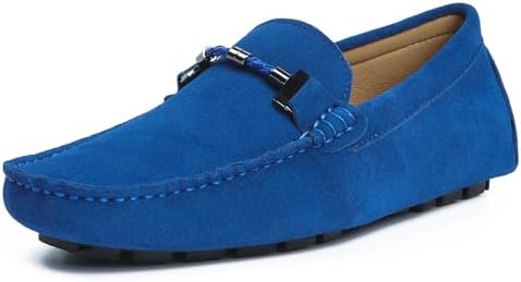 Stacy Adams Men\'s Neville Moc-Toe Slip-On Suede Penny Loafers 13W Neville Moc Toe Bit Slip On Men main image 4