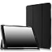 Infiland ASUS ZenPad 3S 10 Case - Ultra Slim Tri-Fold Smart Case Cover for ASUS ZenPad 3S 10 Z500M 9.7-Inch Tablet 2016 Release (with Auto Wake/Sleep), Black