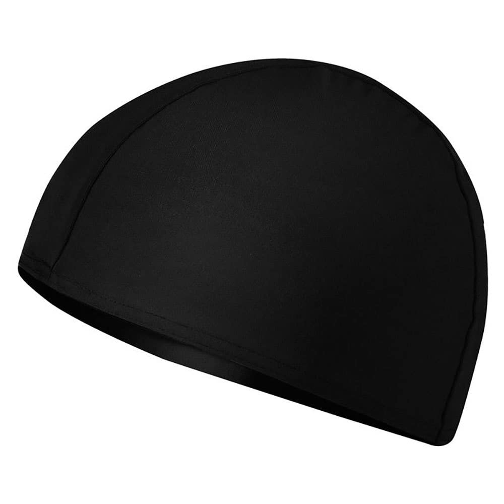 Spokey Unisex Adult LYCRAS Swimming Cap - Black, One Size