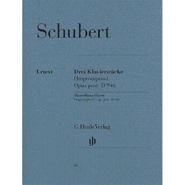 Schubert 3 Piano Pieces Impromptus Op Post D 946 Henle Urtext Paul Mies Amazon Com Books