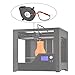 YOTINO 3Pcs 5015 Fan 12V 0.23A 3D Printer Cooling Fan Blower Radial Fan for Prusa i3 Creality CR10(50 x 50 x 15mm, Black)