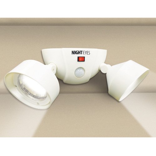 Night Eyes Security Lights - Illuminate your Patio or Yard - Bright LED lights - White