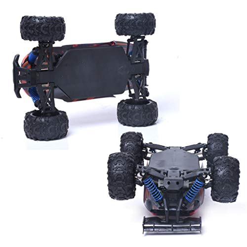 Hot High Speed Off Road Remote Control Car 45 KM/h 1:18 2.4G Four-Wheel Drive Off Road RC Truck Rechargeable Climbing Crawler Off-Road RC Car, RC Car Toys for Kids Age 8 (Blue)