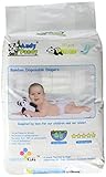 Andy Pandy Biodegradable Bamboo Disposable Diapers, Newborn, 50 Count-Pack