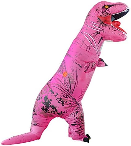 STYLOWY Funny Dinosaur Inflatable Costumes for Adult & Kids with Inflatable Costume Fan